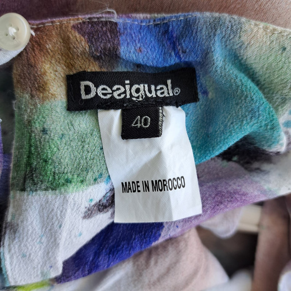 Floral Multicolor Sleeveless Dress - Picture 9 of 11